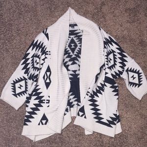Aztec Cardigan Sweater